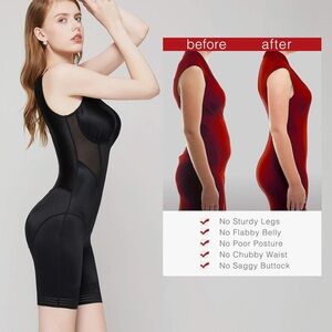 New with Tags Merrige Black Shapewear Size Large